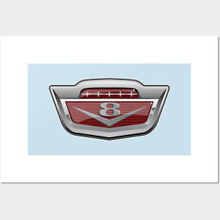 Vintage FORD style emblem Posters and Art